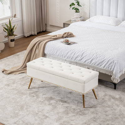 46" Wide Storage Bench