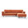 Curt 2 - Piece Upholstered Sectional