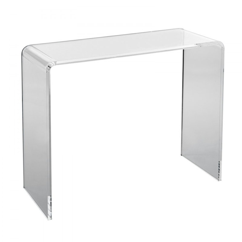Acrylic Console Table Clear Acrylic End Table Transparent Acrylic Side Table