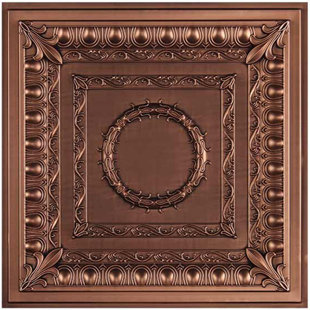 Tuile de plafond Royal en vinyle antique 1,98 pi x 1,98 pi Royal (Ensemble de 10)