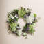 22" Grapevine Wreath with Hydrangeas and Thistle