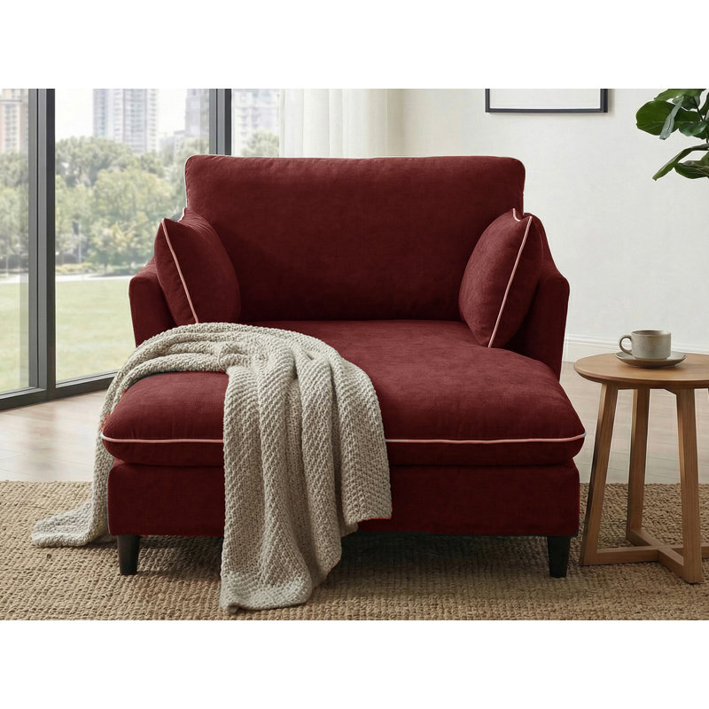Méridienne l 51 po, Rouge