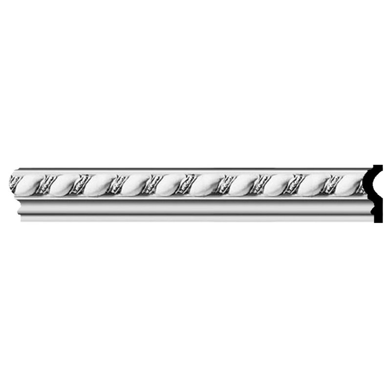 Devon Rope 2" x 8' Primed Urethane Panel Moulding