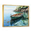 Bateau ancré IV sur toile-26091917-26091914