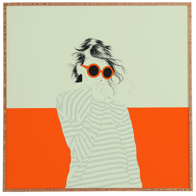 « the red loup femme color 10 », reproduction d’impression