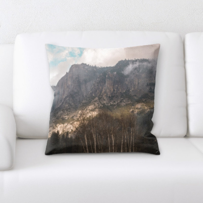 Microsuede Throw Pillow