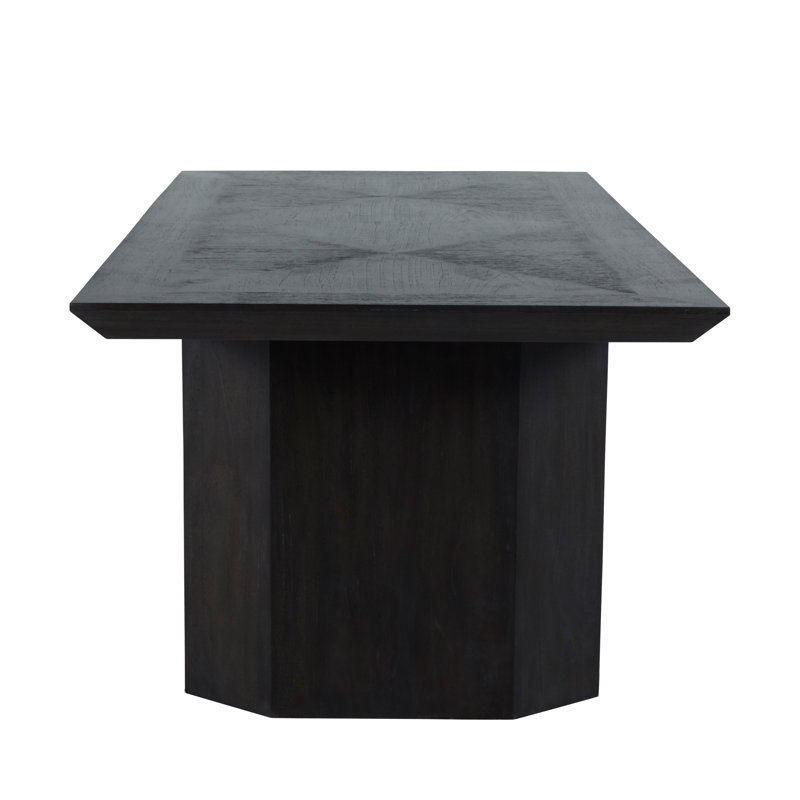 Shore 90" Mindi Solid Wood Dining Table