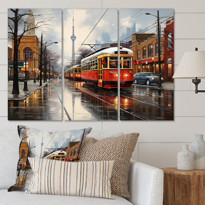 Canada Cityscape Elegance I Cities & Countries Wall Decor on Metal