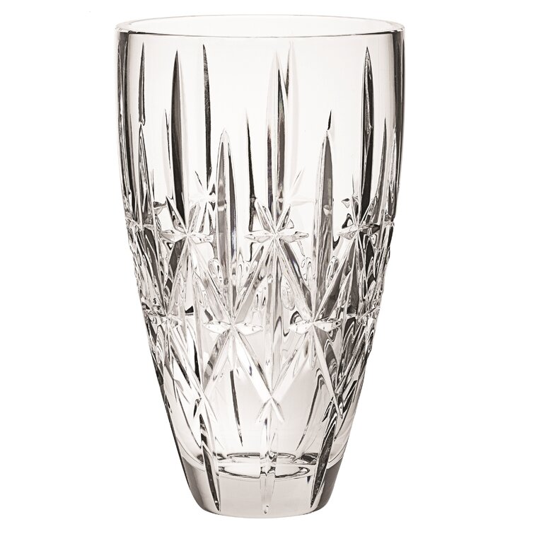 Marquis by Waterford Sparkle Clear 8.98 Crystal Table Vase