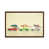 Toile avec cadre en bois brun classique n'est pas disponible