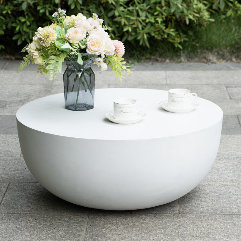 Table basse ronde l 27,56 po Araceli