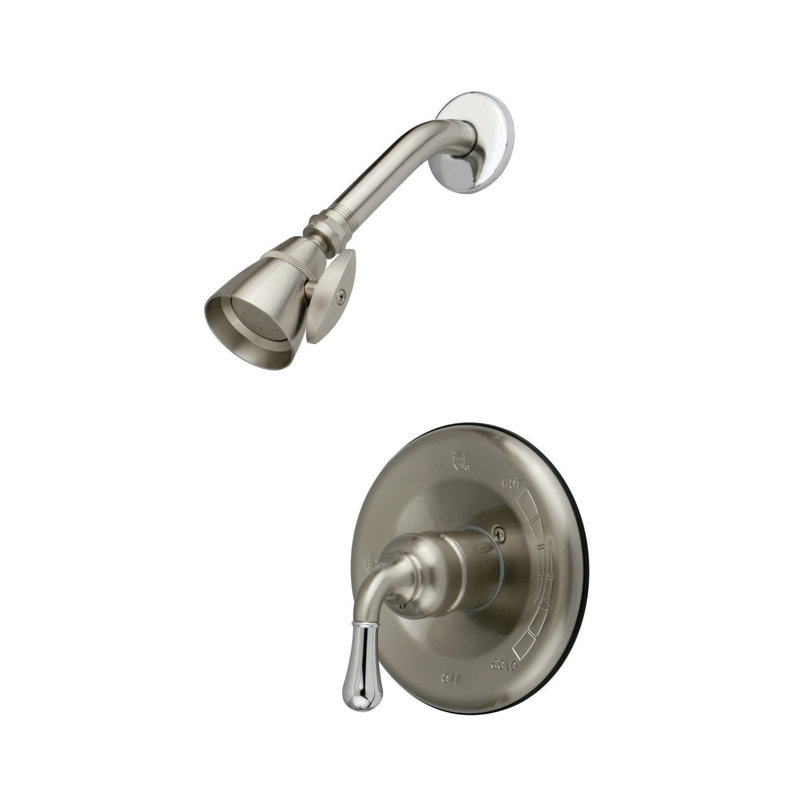 Volume Control Shower Faucet, Brushed Nickel / Chrome
