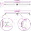 360° Shower Drain With Slim Model Silver Stainless Steel 304 Bathroom