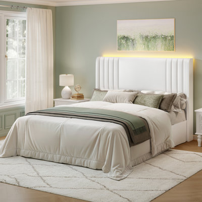 Upholstered Flip Top Storage Bed Frame