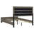 Leyna 52-inch Upholstered Queen Bed Brown Oak-114528158
