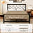 Avren Vintage Metal Platform Bed with Headboard and Footboard, Geometric Design, No Box Spring Needed-1975530969-1975530983