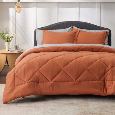 Best Seller Bedsure Comforter Set Reversible Bedding for All Seasons-89GSM
