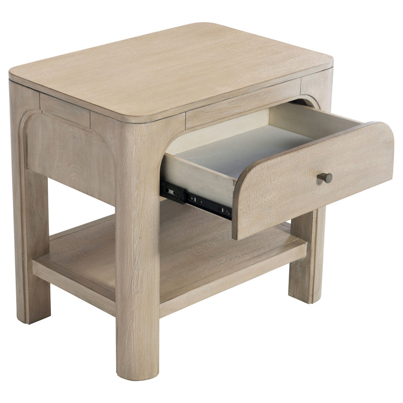 Table de chevet 1 tiroir Solano Mango vieilli