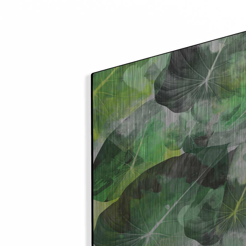 Art mural en métal Latitude Run® «Tropical Art 2» par Mark Ashkenazi, H 12 po x l 12 po