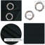 100 % Polyester Blackout Eyelet Synthetic Room Darkening Thermal Curtain-649955948-649955949