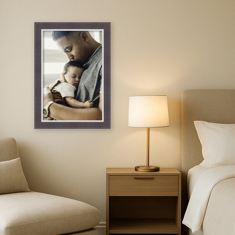 Ellie Picture Frame, 20x30, Ellie Brown Silver