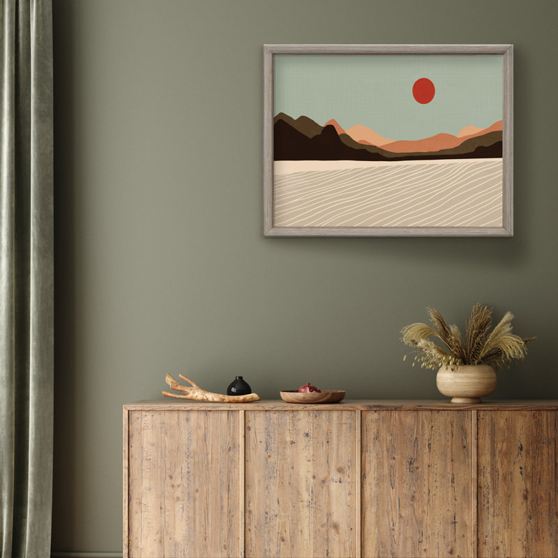 «Summer Nomad V» par ChiChi Decor - impression encadrée, H 12 po x l 16 po x P 0,75 po
