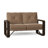 Vale 60.5'' Wide Aluminum Loveseat with Cushions-41306207-41308121