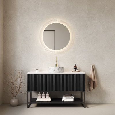 Meuble-lavabo et lavabo de salle de bain 48 po TULIO