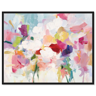 «Saturated Colors II Canvas Abstracts» par