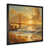 Cadre pour photo simple noir, bois massif