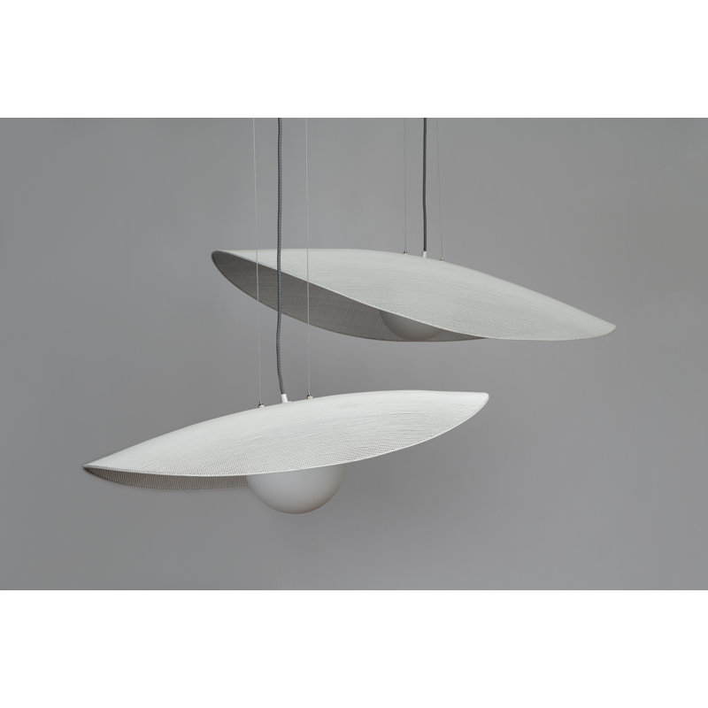 Schema 1-Light Pendant, 7.25" H x 42.5" W x 29.25" D