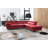 Brookhurst Leather Corner Sofabed-962661012-962661013