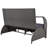 2-In-1 Convertible Picnic Upholstered Bench Table-2022976587