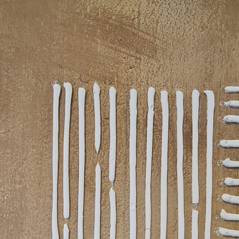 Peinture à l'huile décorative, H 39,37 po x l 39,37 po x P 1 po