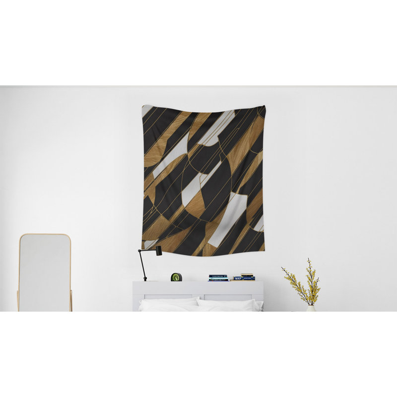 Tapisserie murale, H 60 po x l 51 po x P 0,5 po