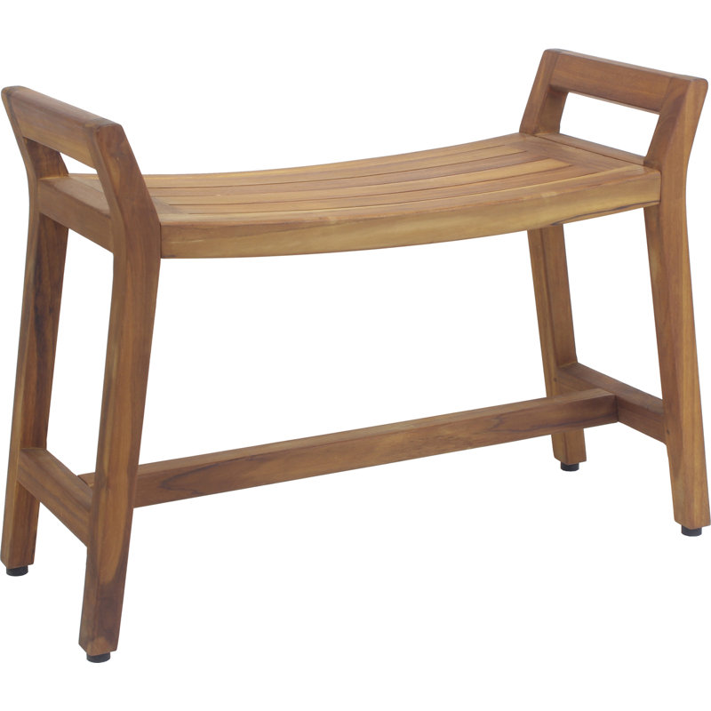 Asia Ascend 31" W Teak Shower Bench