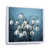 Cadre flottant blanc