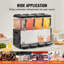 Distributeur de boissons commercial 12L X 4 réservoirs