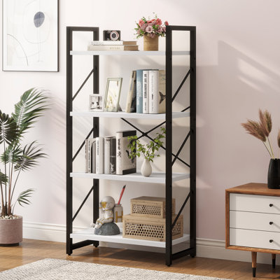 Bibliothèque en bois H 47,2 "x l 23,6"