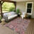 Machine Washable Indoor/Outdoor Boruta ACN2256 Panels Rug-1166455798