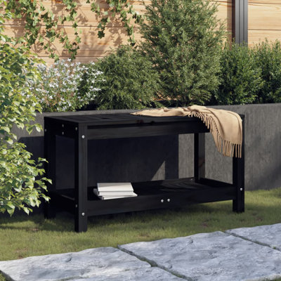 Jaelah Wooden Storage Bench by Latitude Run