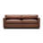 Belgrade 84'' Top Grain Leather Sofa-2091622729