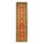 Vrishin Southwestern Area Rug in Rust