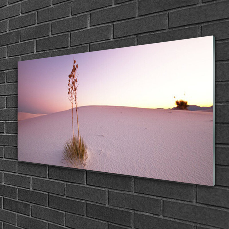 Desert Landscape - No Frame Print on Glass