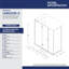 Unidoor-X 70" W x 34.38" D x 72" H Frameless Rectangle Shower Enclosure-30840391-30840393