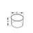 Clear Acrylic Cylinder Display, Plastic Round Container and Riser