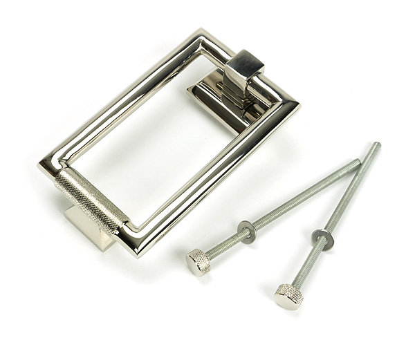 Brompton Door Knocker, Polished Nickel
