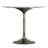Osborne 36"W Genuine Marble And Iron Contemporary Dining Table With Pedestal Base