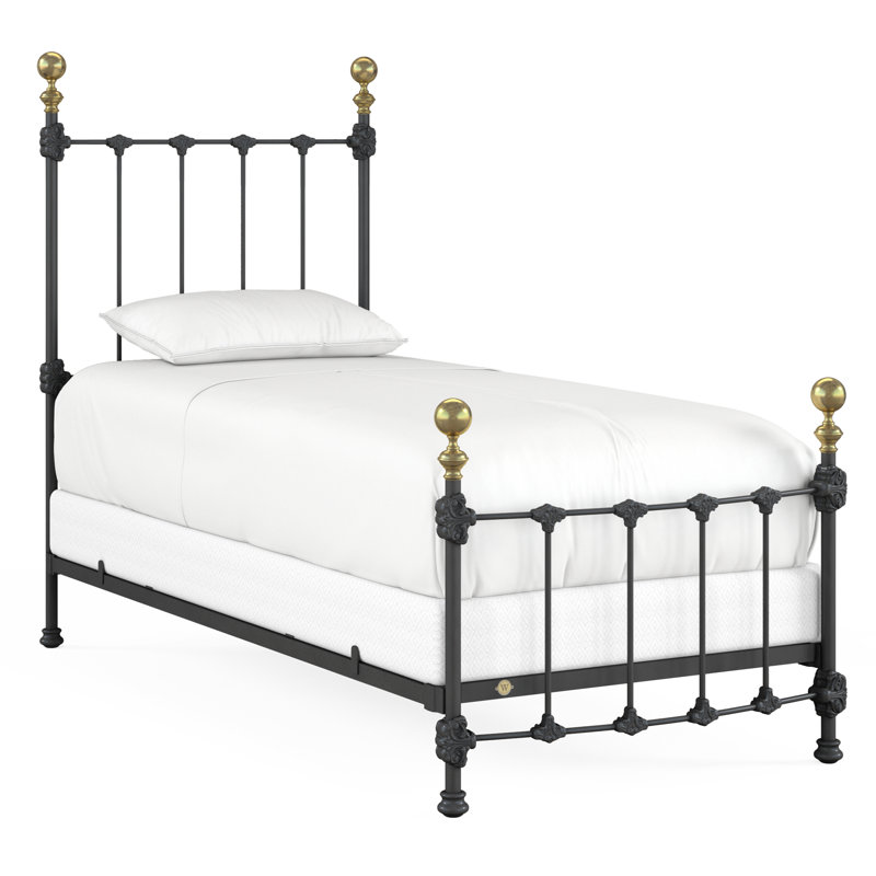 151 Palatial Bed | Complete Standard, Twin, Gunmetal