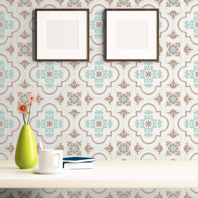 Peel & Stick Geometric Tile